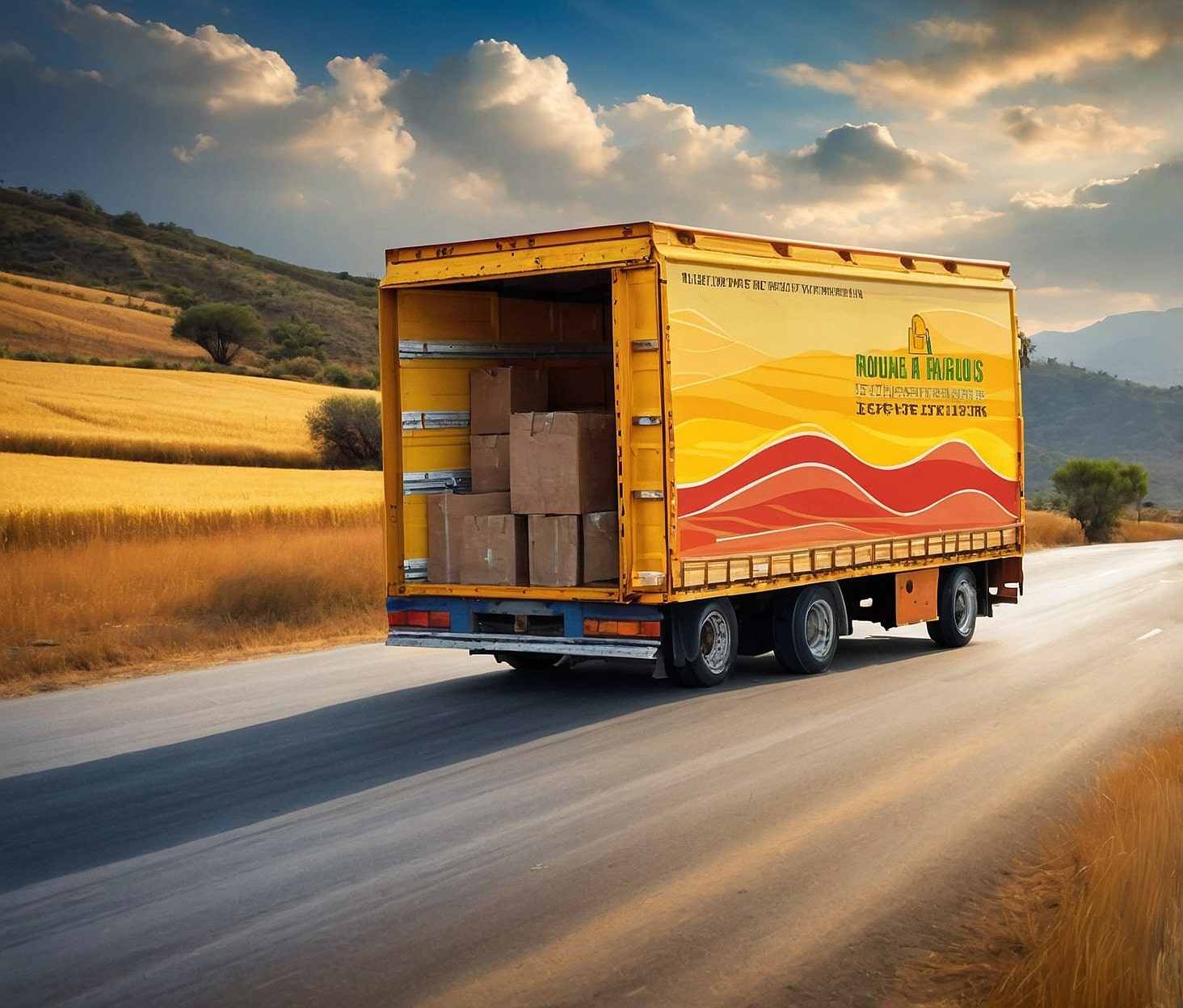 Cuidado profesional en el transporte de cítricos